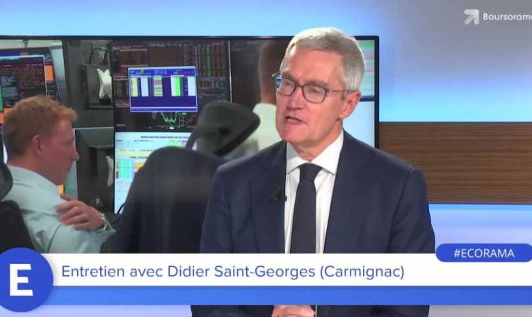 Didier Saint-Georges (Carmignac) : "Tech ne doit pas devenir un gros mot associé à bulle !