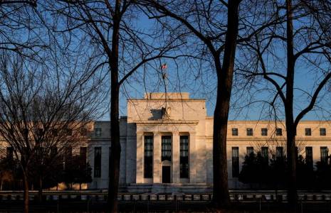 Le bâtiment de la Réserve fédérale à Washington