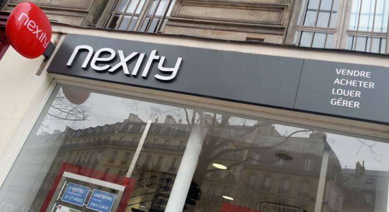 À la Bourse de Paris, Nexity a repris 11% depuis le 1er janvier 2019. (© L. Grassin)
