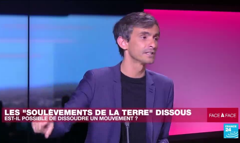 Le collectif écologiste Soulèvements de la Terre dissous en Conseil des ministres