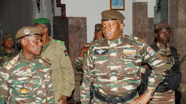 Le général Abdourahmane Tiani, qui a été déclaré nouveau chef de l'État du Niger
