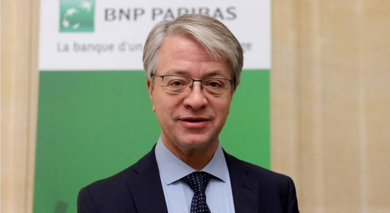 Jean-Laurent Bonnafé, directeur général de BNP Paribas. (© E. Piermont/AFP)