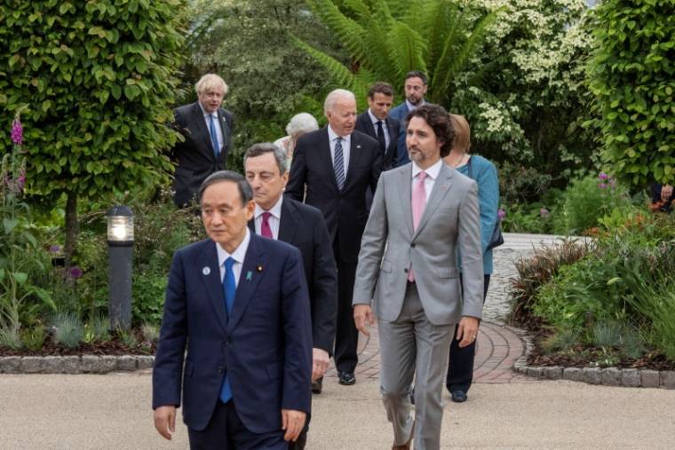 LES DIRIGEANTS DU G7 APPROUVERONT LE TAUX PLANCHER D'IMPÔT GLOBAL SUR LES SOCIÉTÉS D'AU MOINS 15%, SELON LA MAISON BLANCHE