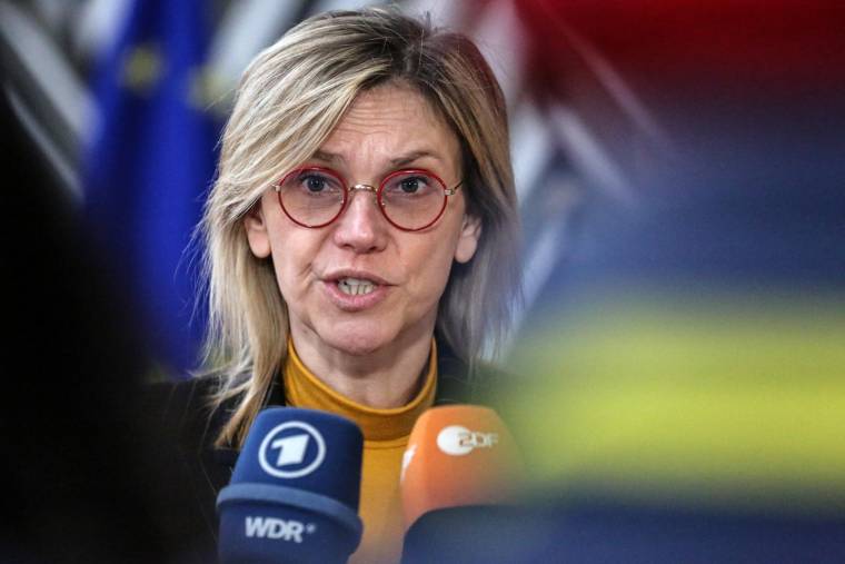 Agnès Pannier-Runacher, le 13 décembre 2022, à Paris ( AFP / Valeria Mongelli )