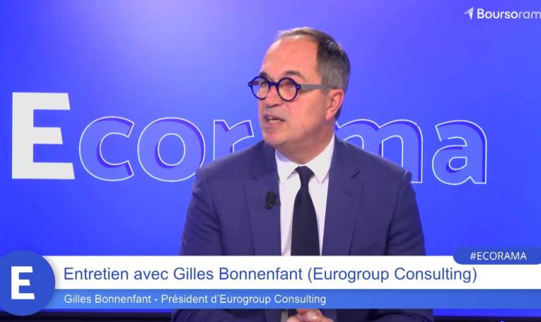 Gilles Bonnenfant (Eurogroup Consulting) : "Les chefs d'entreprises sont moins sur des projets de long terme et réajustent au trimestre !"