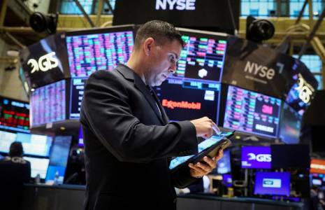 Des traders à la Bourse de New York (NYSE)