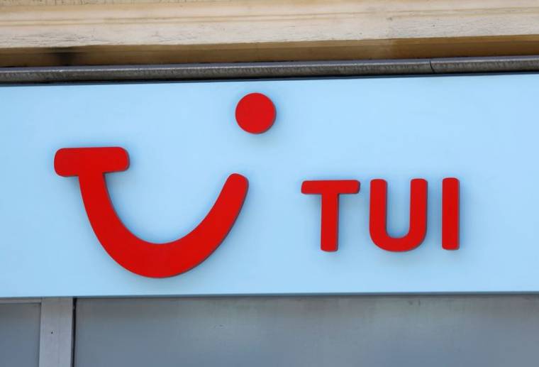 Photo du logo de TUI, le premier voyagiste européen
