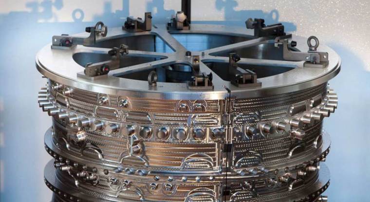 La société lotoise conçoit des pièces de moteurs, notamment pour Snecma..(©Figeac Aéro)