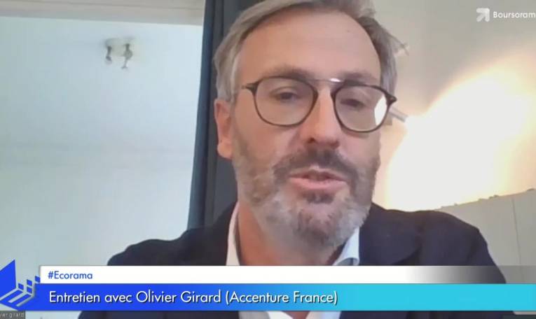 Olivier Girard (Accenture France) : "Avant une entreprise se transformait en 10 ans, désormais c'est 5. Il y a une accélération incroyable !"