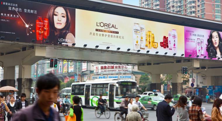 L'Oréal estime sa part de marché en Chine à 9,8%. (© L'Oréal)