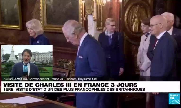 Charles III en France : "Tourner la page sur les relations glaciales de l'ère B. Johnson"
