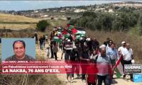 Gaza : des Palestiniens fuient Rafah au 76e anniversaire de la Nakba