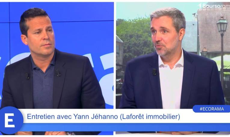 Yann Jéhanno (Laforêt immobilier) : "Les acquéreurs poussent de nouveau les portes de nos agences !"