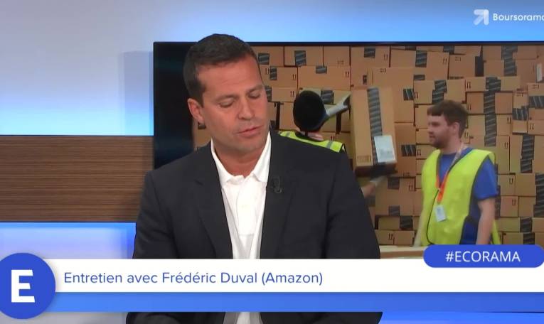 Frédéric Duval (DG d'Amazon France) : "On a fait un gros coup pour nos clients avec l'achat des droits de diffusion de la Ligue 1 !"