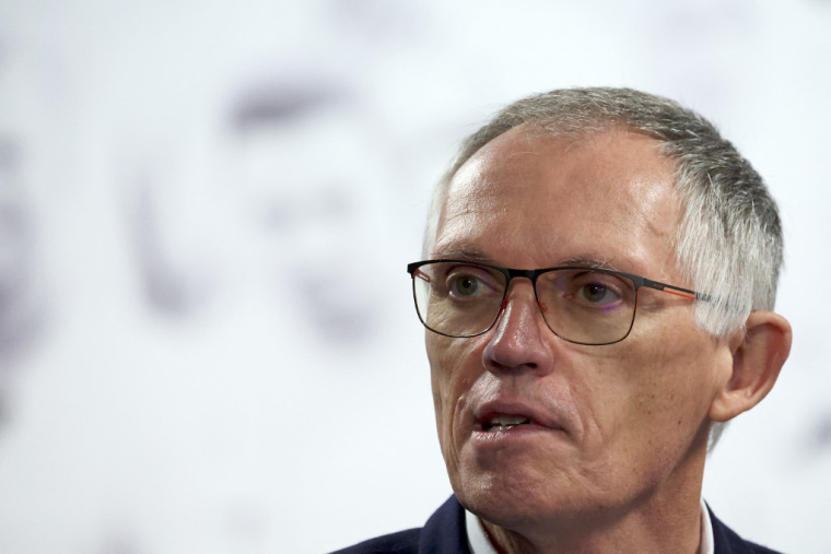 Carlos Tavares in Sochaux, 3 oktober 2024. (AFP / FREDERICK FLORIN)