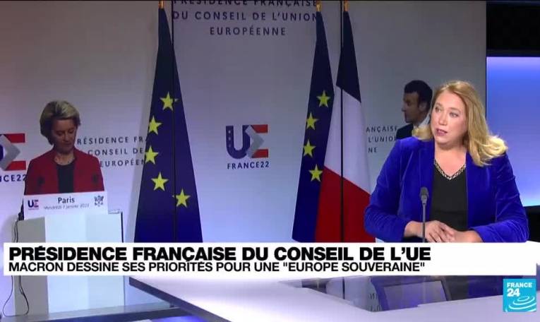 Macron affirme ses vues dès le début de la présidence française du Conseil de l'UE