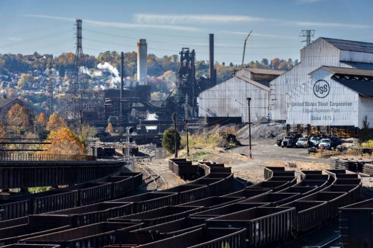 Un site d'U.S. Steel à North Braddock, le 27 octobre 2022 en Pennsylvanie ( AFP / Branden EASTWOOD )