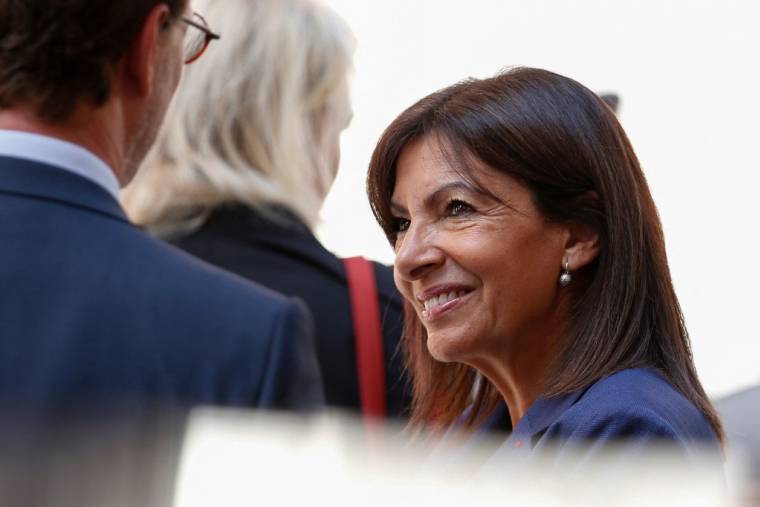 Anne Hidalgo à Paris, le 6 septembre 2022. ( AFP / - )