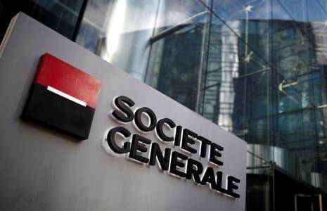 Le siège social Société générale dans le quartier de La Défense, près de Paris