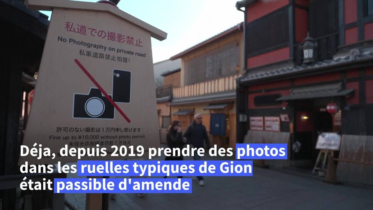 L'interdiction d'accès au quartier des geishas de Kyoto divise les touristes