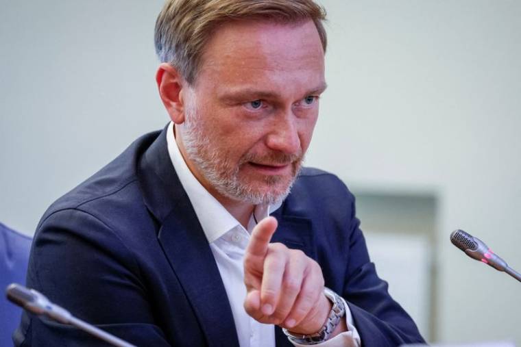 Le ministre allemand des finances, Christian Lindner