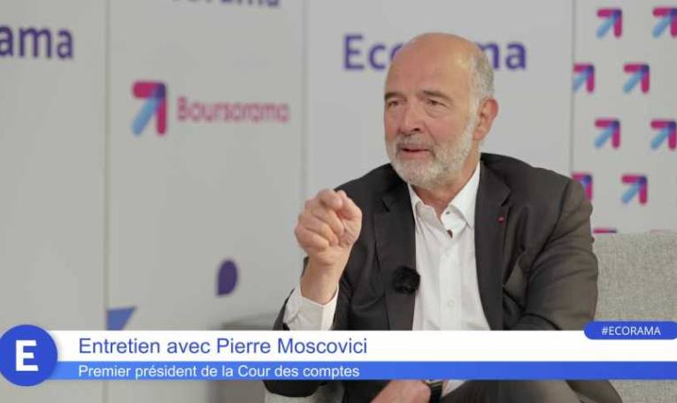 Pierre Moscovici (Cour des comptes) : "La place de la France n'est pas d'être dans les trois pays les plus endettés de la zone euro !"