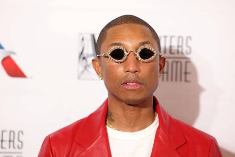 Pharrell Williams lors d'un gala à New York