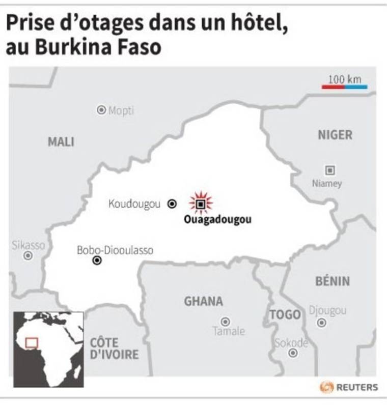 PRISE D’OTAGES DANS UN HÔTEL, AU BURKINA FASO