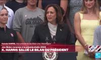 Présidentielle américaine : retrouvez le premier discours de Kamala Harris