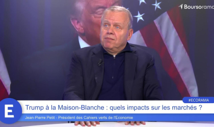 Jean-Pierre Petit (Les Cahiers verts de l'économie) : «Trump c'est bon pour l'économie, et donc bon pour la Bourse ! »