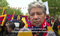 La communauté tibétaine manifeste contre la venue de Xi Jinping en France