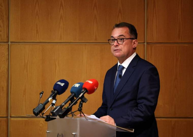 Joachim Nagel, membre du conseil des gouverneurs de la BCE, lors d'un événement à la Banque centrale de Chypre