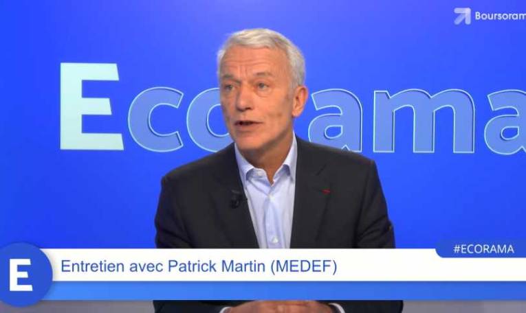 Patrick Martin (MEDEF) : "On ne peut pas reporter cette réforme des retraites !"