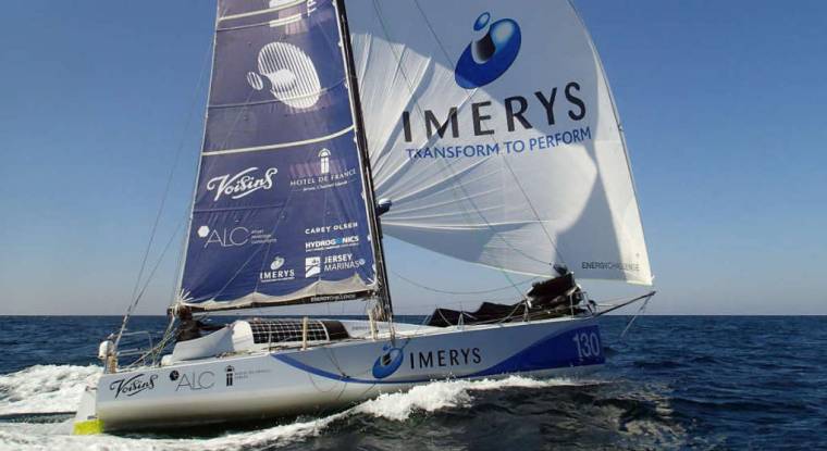 Imerys a sponsorisé le skipper Phil Sharp à l'occasion de l'Energy Challenge. (© Imerys / Facebook)