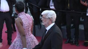 Cannes: George Lucas sur le tapis rouge avant sa Palme d'Or d'honneur