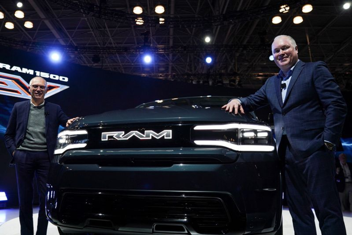 Stellantis Unveils First Ram Electric Pickup at New York Auto Show