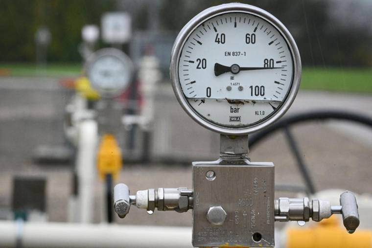 Les prix du gaz avaient atteint près de 350€ en fin d'été (illustration) ( AFP / SEBASTIEN BOZON )
