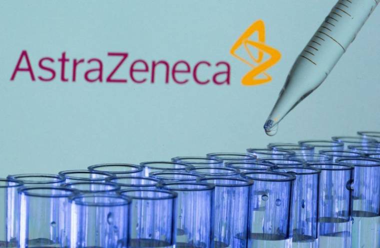 Photo d'illustration du logo AstraZeneca
