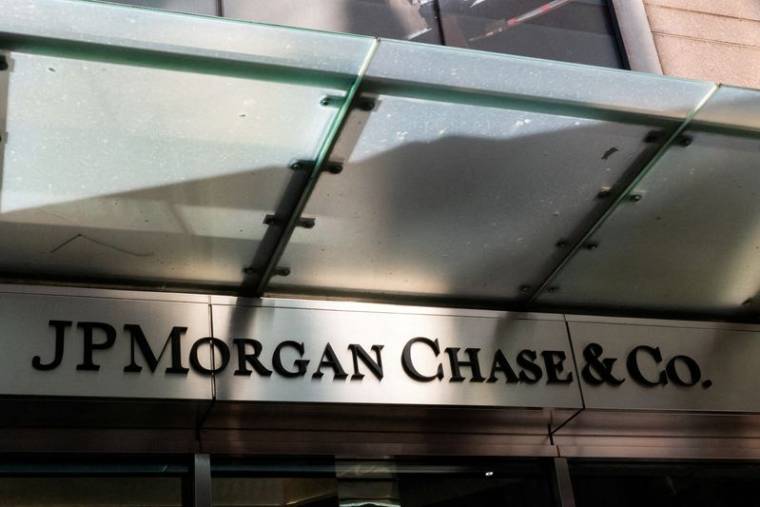 Une agence de la banque JPMorgan Chase à New York