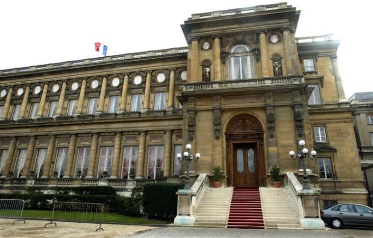 Le Quai d'Orsay, siège du ministère français des Affaires étrangères