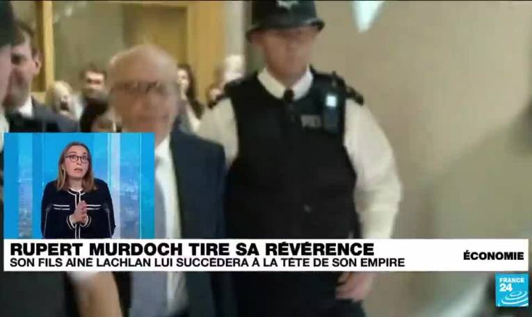 Rupert Murdoch lâche les rênes de son empire médiatique, son fils Lachlan lui succède