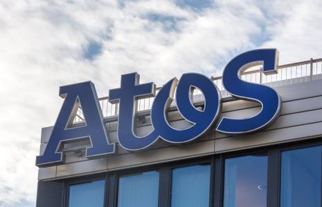 logo Atos (crédit photo : Adobe Stock /  )