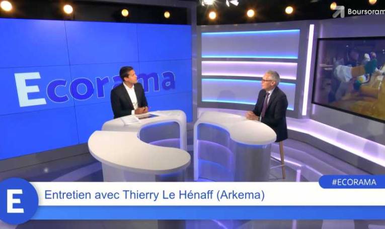 Thierry Le Hénaff (PDG d'Arkema) : "Le potentiel de rebond de notre action est très fort !"