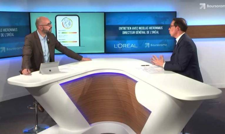 BoursoLive L'Oréal : entretien avec le directeur général Nicolas Hieronimus