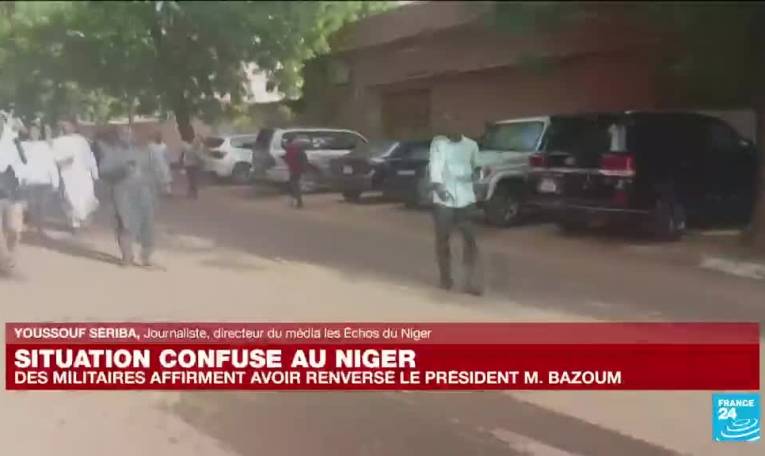 Situation confuse au Niger : des militaires affirment avoir renversé le président Mohamed Bazoum