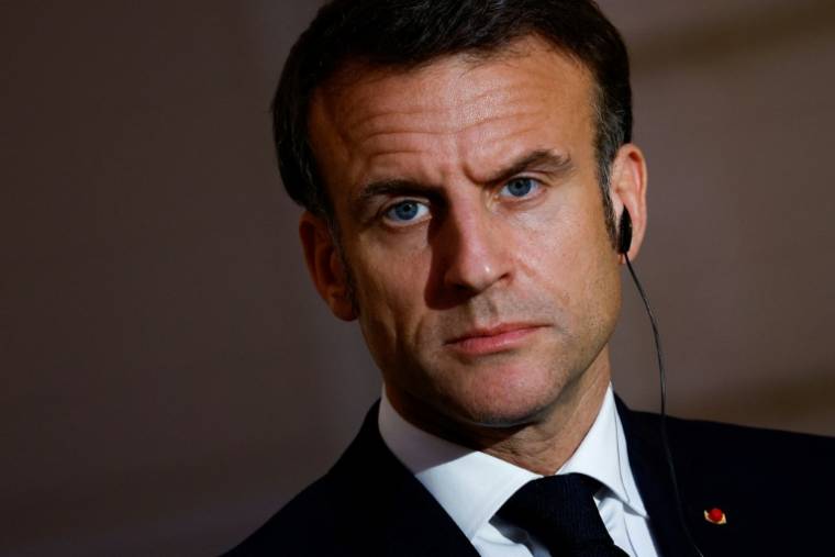 Emmanuel Macron est attendu mardi dans le Vercors pour un hommage inédit à ce maquis, "incarnation d'une France indissociable de la République" ( POOL / Sarah Meyssonnier )