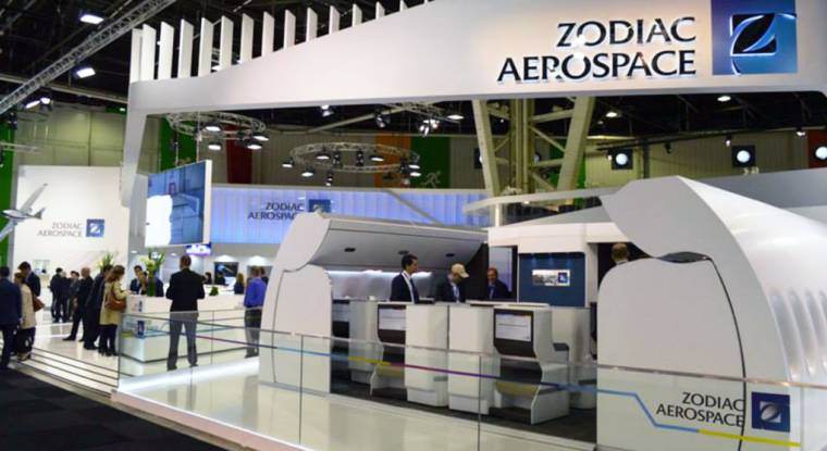 Le stand de Zodiac Aerospace au dernier Salon du Bourget. (© Zodiac)