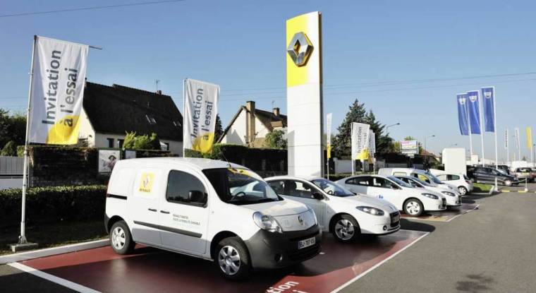 Le titre Renault perd près de 5% depuis le début de l'année. (© Renault)