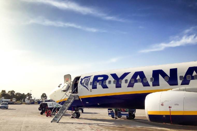 Grèves à Ryanair: pas d'indemnités pour les passagers retardés en 2018 (Crédit Photo: Jan Claus - Pixabay)