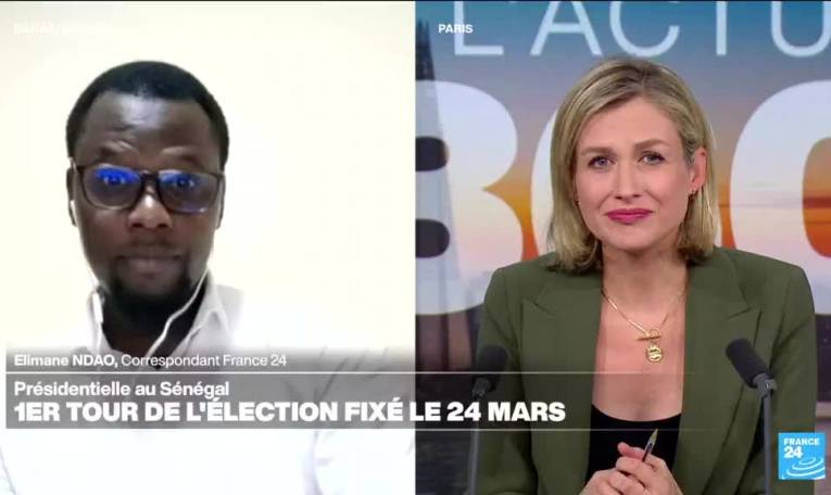 Sénégal : le premier tour de l'élection présidentielle fixé le 24 mars